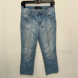 Le Lis Blanc - Paula Straight Leg Cropped Jeans - Size 40